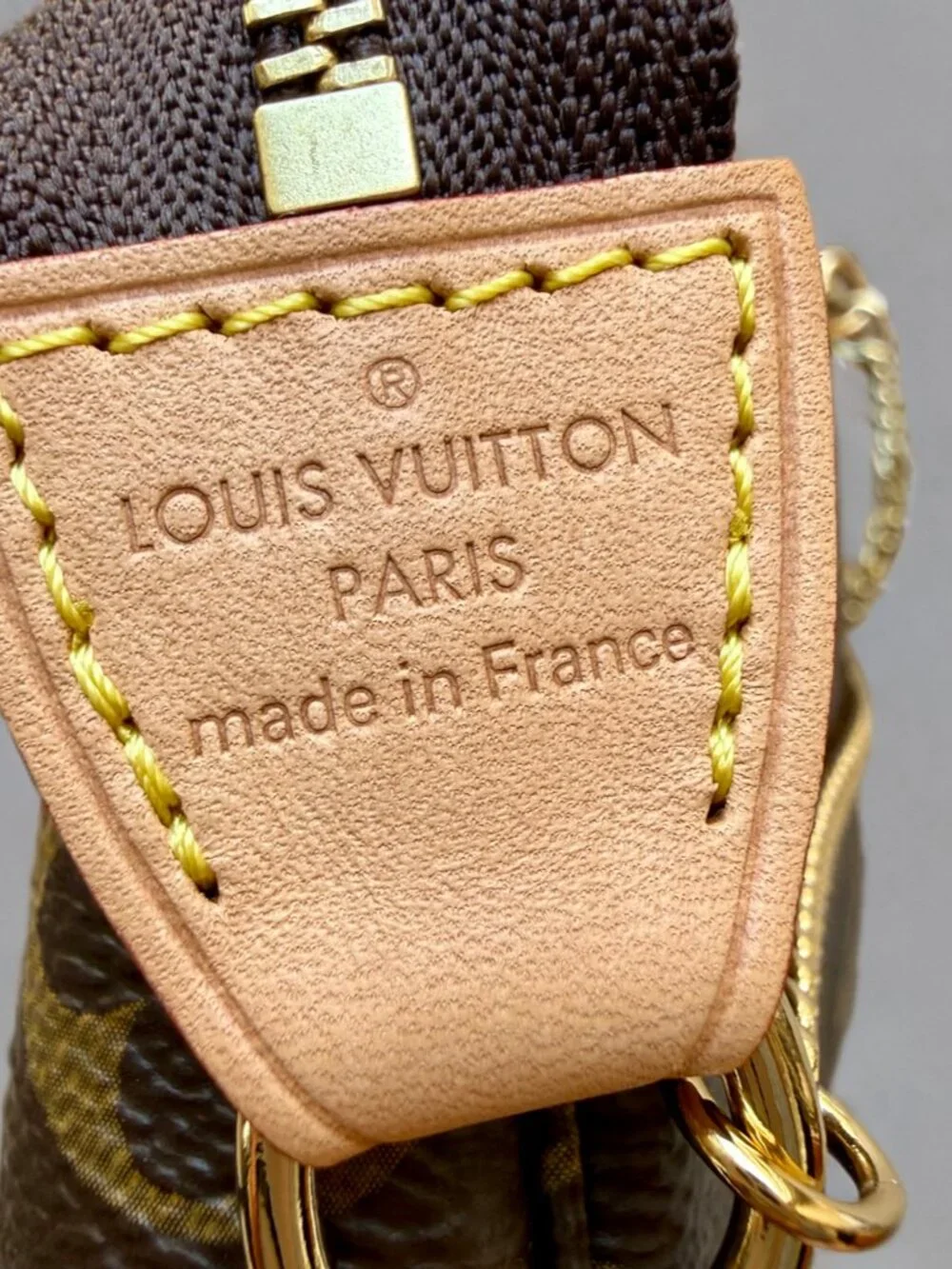 Louis Vuitton Canvas Monogram Mini Pochette Accessoires Bag